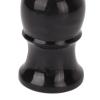 Small Men's Shaving Brush with Black Curved Handle view 4