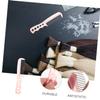 6-Piece Plastic and Stainless Steel Hairdressing Comb Set view 2