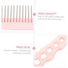 6-Piece Plastic and Stainless Steel Hairdressing Comb Set view 4