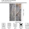 Children's Opaque Thermal Curtain with Marble Texture, 183 x 214 cm view 2