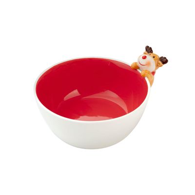 Médard de Noblat Miam Stoneware Bowl, 15.7 cm, Red