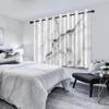 3D Marble-Texture Blackout Curtains, 170 x 200 cm, Thermal, UV Protection view 3