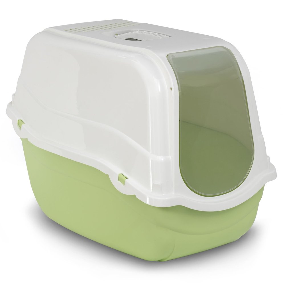 Romeo Litter Box with Filter, Green