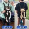 Furry Pawsy Pet Carrier Backpack with Leg Openings view 3