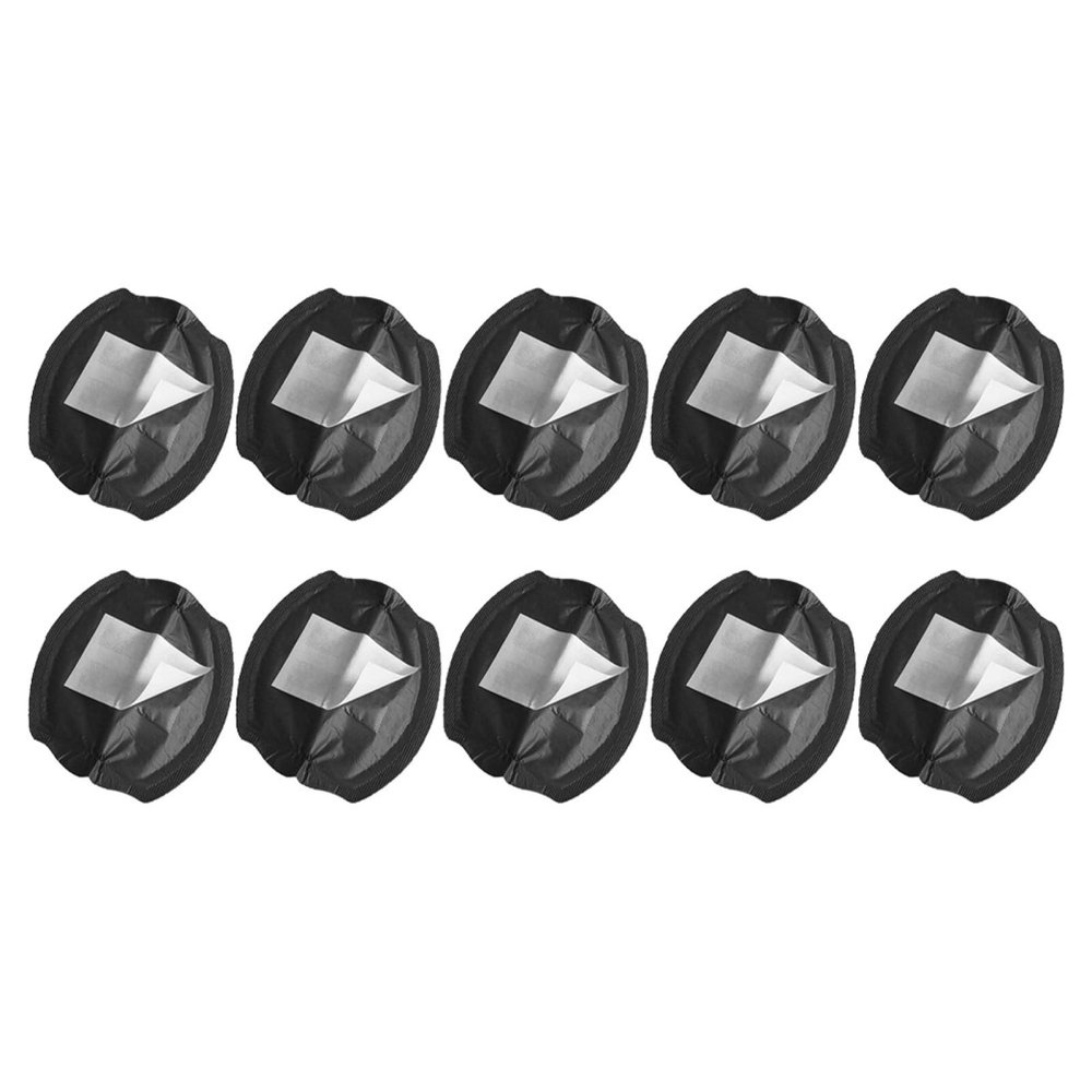 minkissy 20-Piece Washable Reusable Incontinence Pads for Men, Leak-Proof Absorbent Pee Pads, Black Nonwoven