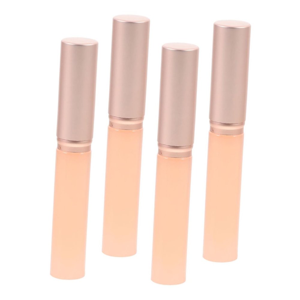 4-Piece Silicone Lip Brush Set with Rounded Brush Heads