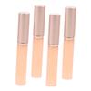 4-Piece Silicone Lip Brush Set with Rounded Brush Heads view 1