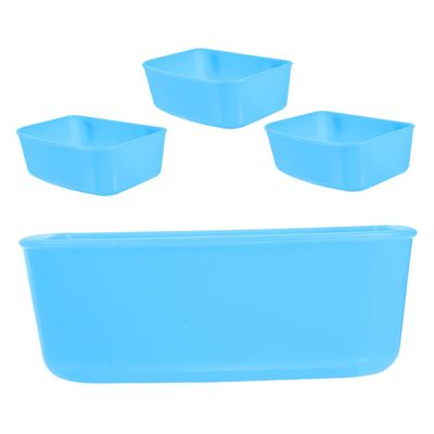 BESPORTBLE Parrot Feeding Bowl - 4 Pack