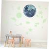 Glow-in-the-Dark Star Wall Stickers, 1 Set, 20 cm, PVC view 2