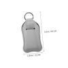 Baluue Set of 6 Travel Lotion Bottles with Keychain Holders view 2
