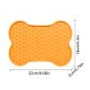 Cat Lick Mat, Bone-Shaped Slow Feeder view 2
