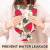 2 L Hot Water Bottle with Soft Floral Cover view 4