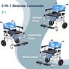 WEIMILOR Air Rolling Commode, Shower and Wheelchair view 2