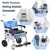 WEIMILOR Air Rolling Commode, Shower and Wheelchair view 3