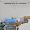 WEIMILOR Air Rolling Commode, Shower and Wheelchair view 4