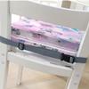 Surwin Non-Slip Booster Seat for Children, 3D Butterfly Cushion, Washable, Detachable, Pink/Purple, 40 x 40 x 10 cm view 3