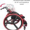 PNAJFUEL Sports Wheelchair, Manual Wheelchair, Lightweight Sports Wheelchair view 4