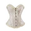 MZSKLW Women's Sexy Corset Bustier Floral Lace Top view 3