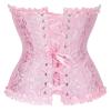 MZSKLW Women's Sexy Corset Bustier Floral Lace Top view 4