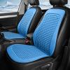 WENYOG Summer Car Seat Cover, Cooling Breathable Cushion with Massage Bumps, Universal Seat Protector Pad, Front Set, Gray view 3