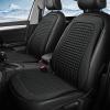 WENYOG Summer Car Seat Cover, Cooling Breathable Cushion with Massage Bumps, Universal Seat Protector Pad, Front Set, Gray view 4