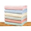 Honeycomb Mesh Waffle Pineapple Blanket, Pure Cotton, for Babies, 110 x 70 cm (Light Blue) view 3