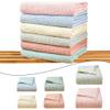 Honeycomb Mesh Waffle Pineapple Blanket, Pure Cotton, for Babies, 110 x 70 cm (Light Blue) view 4