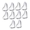 10 Transparent PVC Table Corner Protectors for Furniture and Walls view 1
