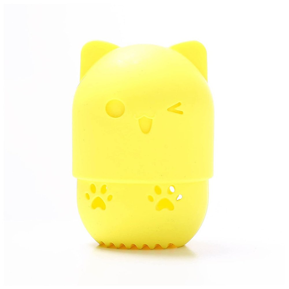 Makeup Sponge Holder, Portable Soft Silicone Cosmetic Case for Makeup Sponge (8)