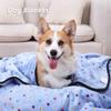 XIEMINLE Calming Pet Blankets, Flannel Dog Blanket for Bed, Couch and Sofa, Machine Washable, Pink, 2-Pack, 160 x 100 cm view 3