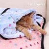 XIEMINLE Calming Pet Blankets, Flannel Dog Blanket for Bed, Couch and Sofa, Machine Washable, Pink, 2-Pack, 160 x 100 cm view 4