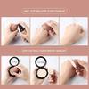 Pink Egg-Shaped Microfiber Makeup Sponge view 3