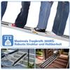 LARS360 2-Pack Telescoping Wheelchair Ramps, Aluminum, 91–152.5 cm, Up to 300 kg view 3