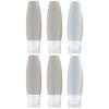 Baluue 6-Piece Refillable Travel Bottles with PVC Bag view 1