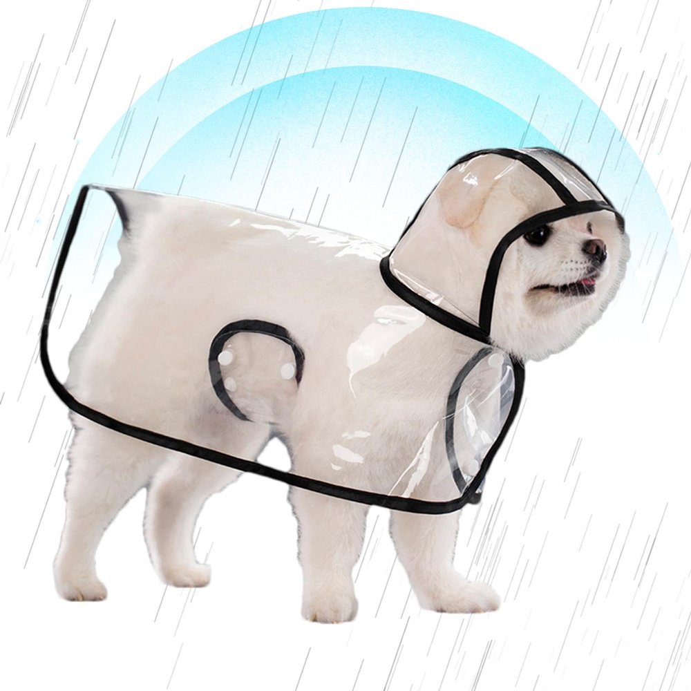Dog Raincoat with Hood