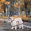 Dog Raincoat with Hood view 3