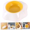 Egg-Shaped Plastic Food Bowl for Cats and Dogs, Sturdy view 3