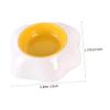 Egg-Shaped Plastic Food Bowl for Cats and Dogs, Sturdy view 4