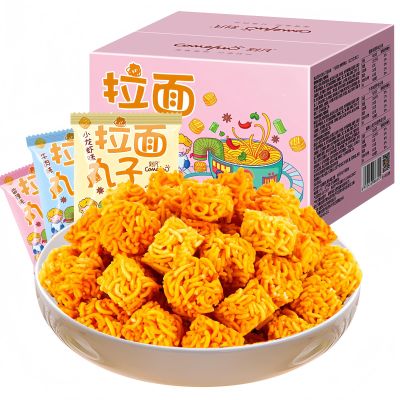 McKona 300 g Mixed Ramen Snack Noodles, 3 Flavors, Gift Box