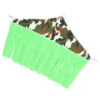 BUGUUYO Small Animal Corner Hideout Cotton Hanging Hammock for Hamsters