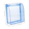 Vaguelly Self-Adhesive Outlet Covers, 2-Pack, Transparent PC, with Protective Film, Splash-Resistant, for Outdoor Use view 2