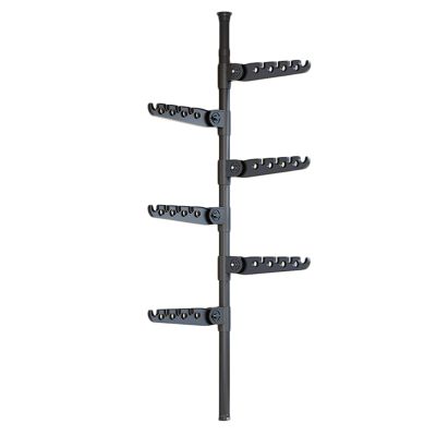 Floor-to-Ceiling 6-Tier Adjustable Freestanding Corner Garment Rack