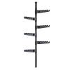 Floor-to-Ceiling 6-Tier Adjustable Freestanding Corner Garment Rack view 1