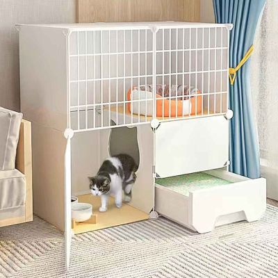 Indoor Cat Enclosure with Roof