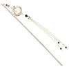 Chinese Hair Stick for Women with Dragon Motif and Tassel view 1