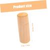 CAXUSD Polished Wooden Cylinder Box for 15 ml Essential Oil Bottles view 3