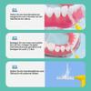 SULIUDAJI 10-Pack 0.7 mm L-Shaped Interdental Brushes, Yellow view 2
