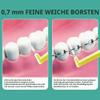 SULIUDAJI 10-Pack 0.7 mm L-Shaped Interdental Brushes, Yellow view 3