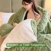 XHCTNN Fleece Bedding 135 x 200 Winter Flannel Bedding, Warm and Plush on Both Sides (E, 150 x 200 cm/3.0 kg) view 4