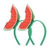 LIFKOME 2-Pack Felt Watermelon Hair Accessories for Women, Playful Hawaiian Style, Comfortable Fit, Summer Vibes for Any Occasion view 1